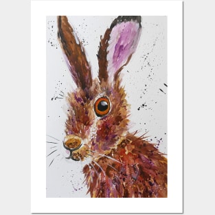 Fluffy Hare 2 Posters and Art